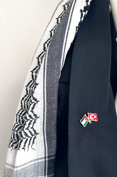 Palästina Emaille Pin Anstecknadel Kollektion