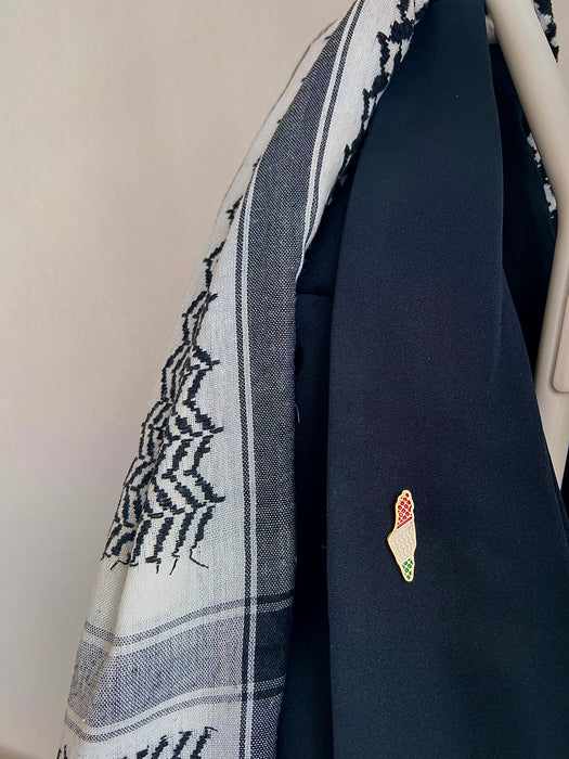 Palästina Emaille Pin Anstecknadel Kollektion