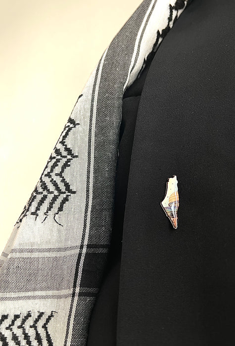 Palästina Emaille Pin Anstecknadel Kollektion