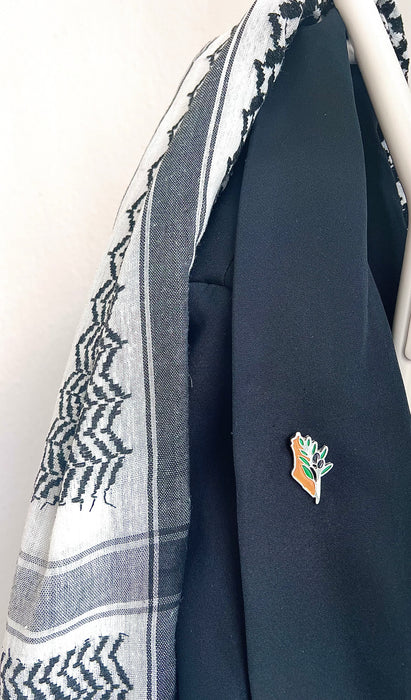 Palästina Emaille Pin Anstecknadel Kollektion